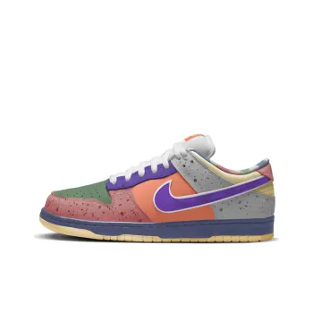 Concepts X Nike Dunk SB Skateboard Shoes Men Low Top White Blue/Orange/Green
