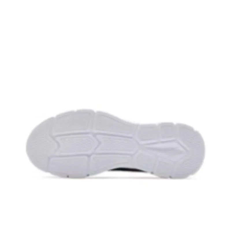 QIAODAN Wear Resistant Low Top Running Shoes Women's Black Pink-4