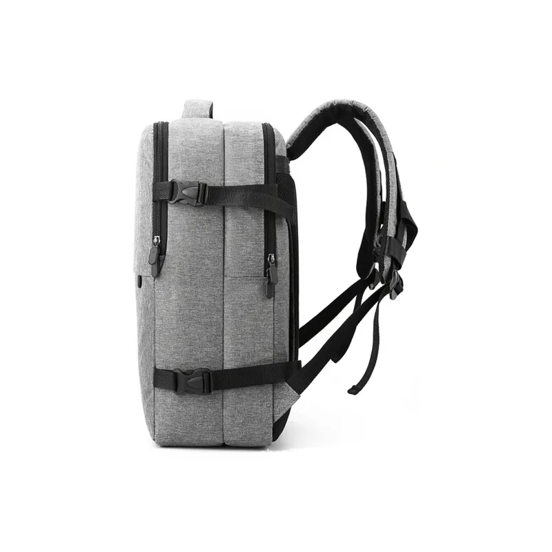Slazenger Nylon Laptop Bag Travel Bag Backpack Unisex Gray-2