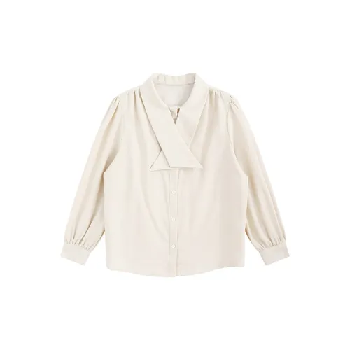 Garbege Shirts Women's Apricot