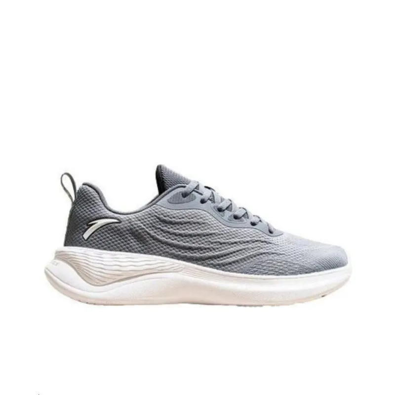 Anta Cushioning, Wear Resistant Low Top Training Shoes Men's Wood Ash Gray-1