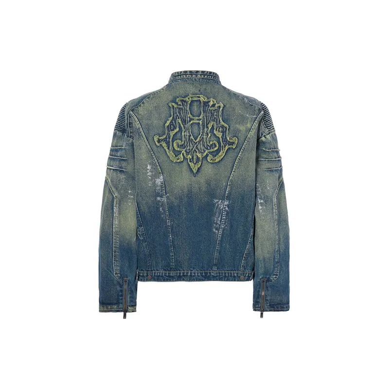 ROCAWEAR Denim Jacket Unisex Blue-1