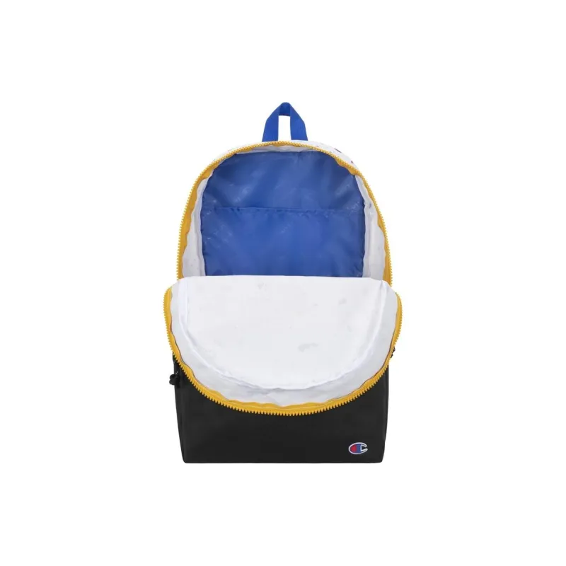 Champion Polyester Backpack Regular Unisex White Black-2