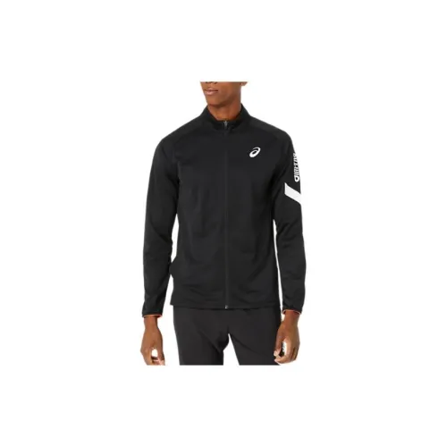 Asics Jackets Men Black