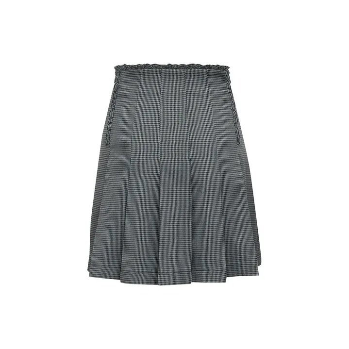 Brother Is Really Good Casual Short Skirts Women's Plaid-1