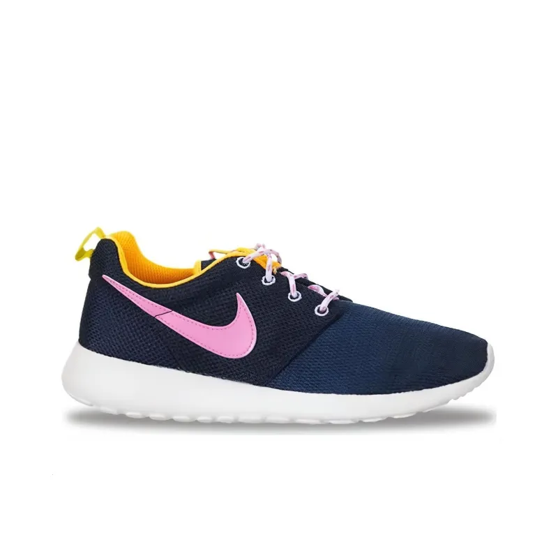 Nike Roshe Run Midnight Navy Pink Glow GS-1