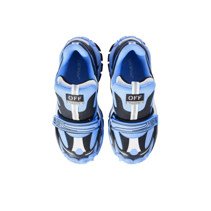 OFF WHITE Glove Slip On Light Blue-3