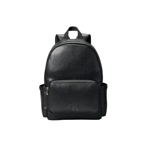 CALVIN KLEIN Polyurethane Backpack Men's Black