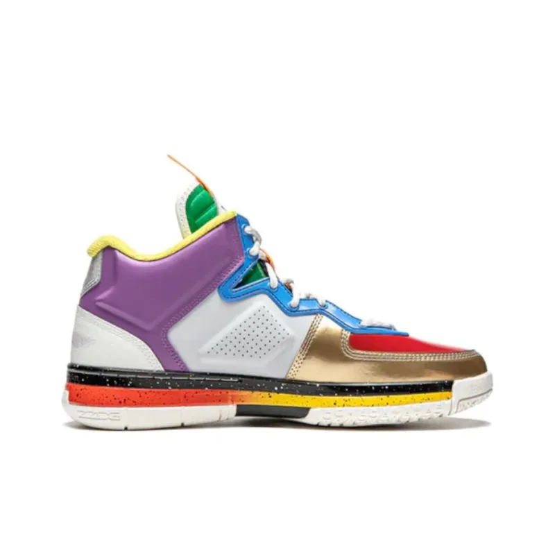 LiNing WAY OF WADE 1 Durable Breathable Basketball Shoes Men's White-1