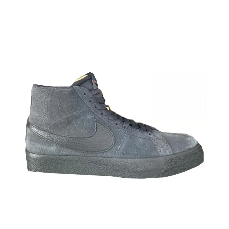 Nike Sb Blazer Mid Orange Label Dark Smoke-1