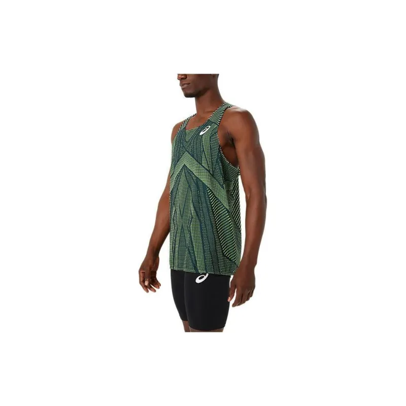Asics Tank Tops Men Blue-2