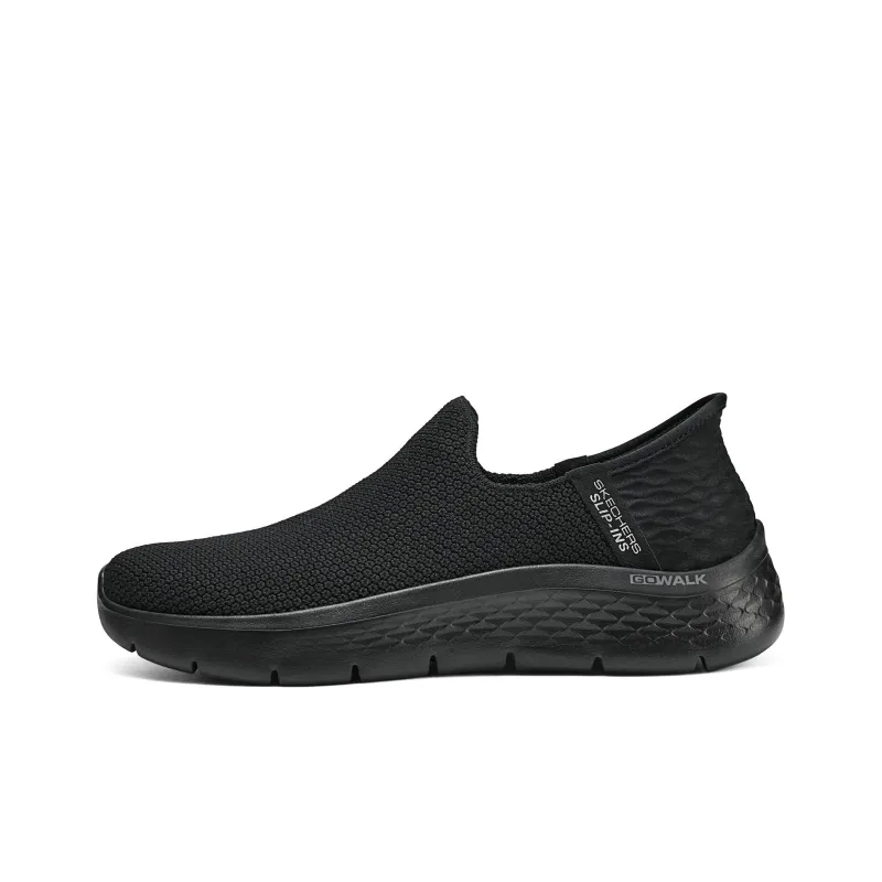 Skechers Slip Ins Wear Resistant Breathable Cushioning Low Top Casual Shoes Women's Black-0