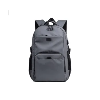 HACIN Oxford Backpack Regular Unisex Black/Gray