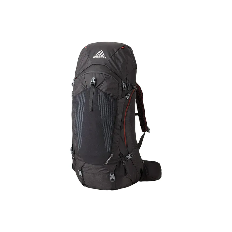 GREGORY Recycled Nylon Outdoor Mountaineering Bag Backpack Regular Men's Volcanic Black-0
