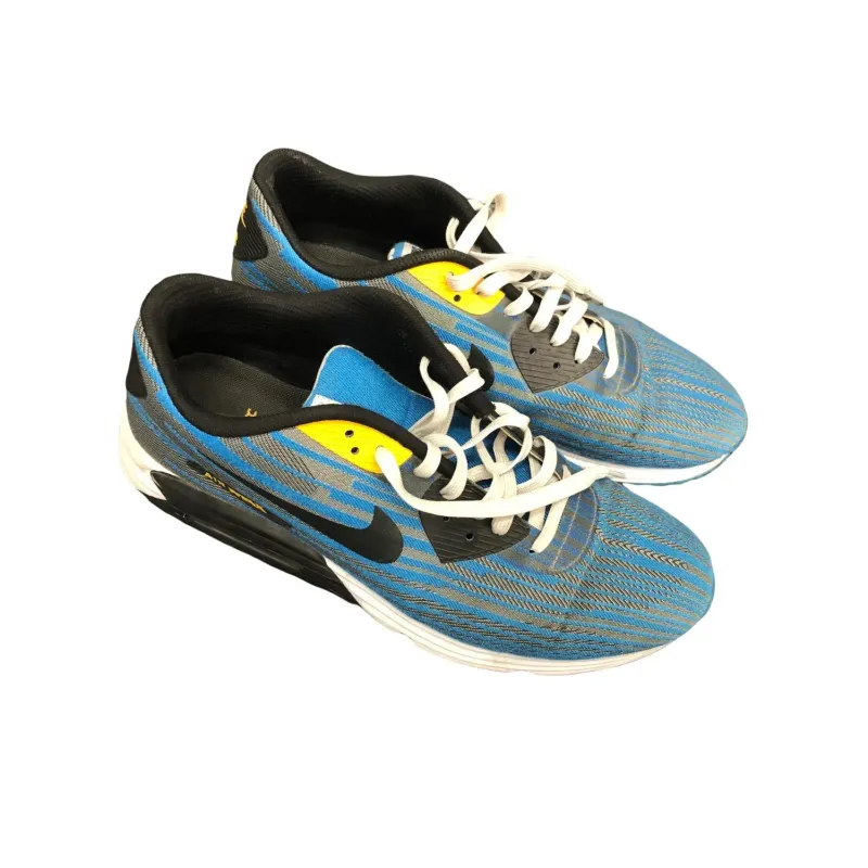 Nike Air Max Lunar 90 Jcrd Light Ash Grey Black Photo Blue-3