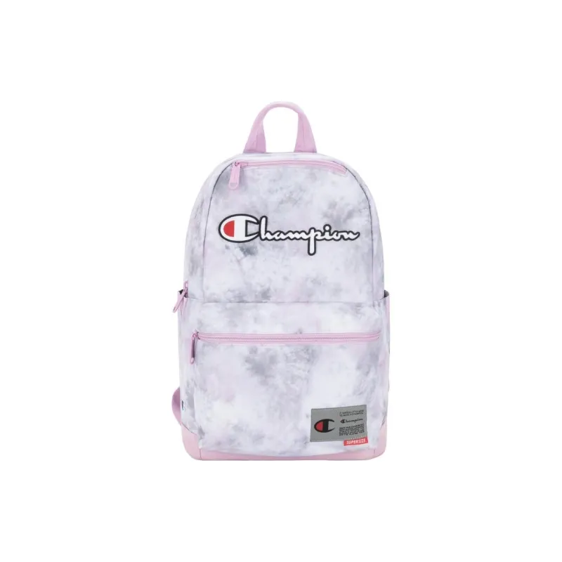 Champion Polyester Backpack Unisex Light Purple-0