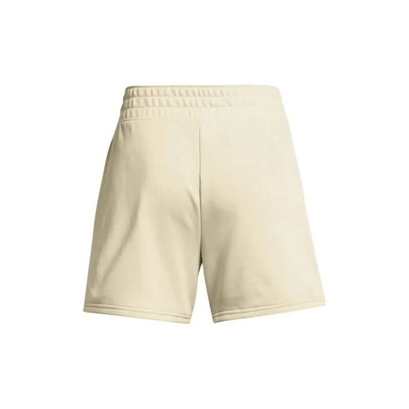 Under Armour UA Rival Casual Shorts Women's Light Yellow-1
