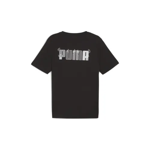 PUMA Graphics Feel Good T-Shirts Men Black