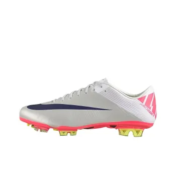 Nike Mercurial Vapor Superfly 3 FG Rubber Long Studs Cushioning Soccer Shoes Men's Pink