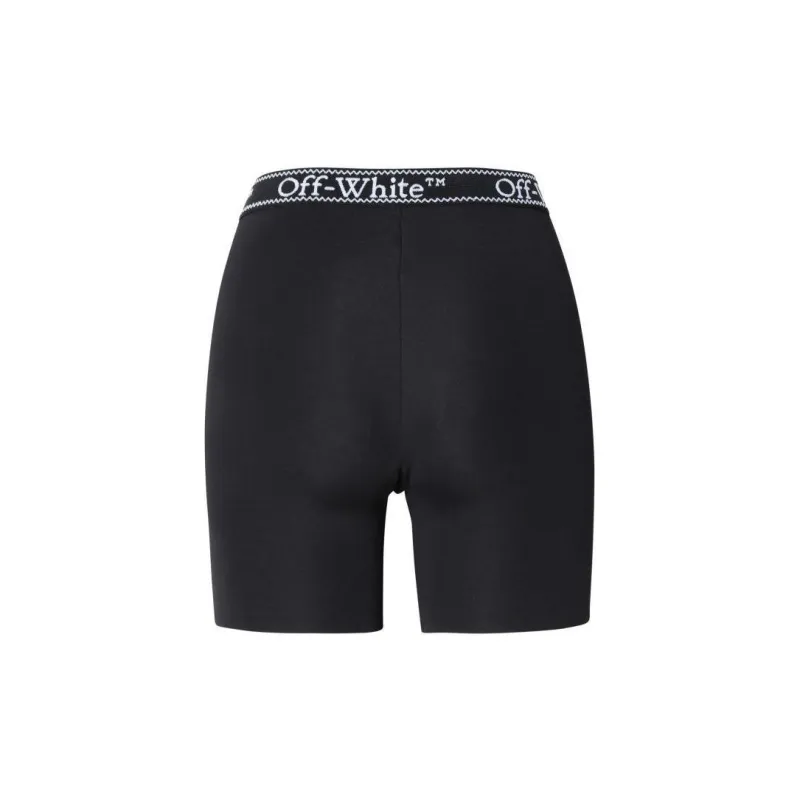 OFF WHITE Casual Shorts, Regular Fit Women's Black-1