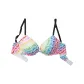 Multicolor Letter Print