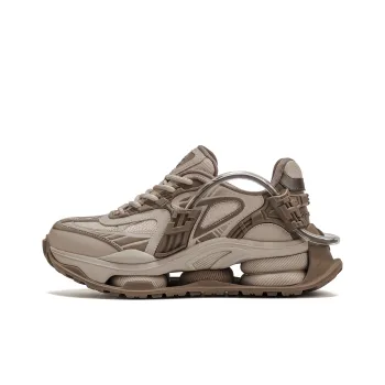 OGR R Line Shuttle Rifter Rift Runner Low Top Chunky Sneakers Unisex Mocha