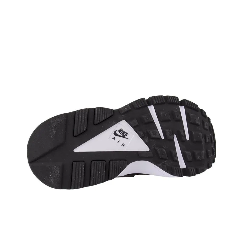 Nike Air Huarache Run Black White Dark Grey-4