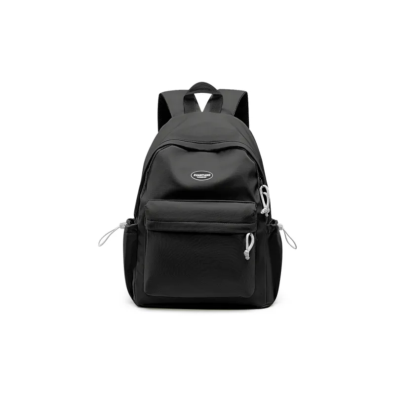 TANGCOOL Nylon Backpack Medium Size Unisex White/Green/Yellow/Purple/Black-13
