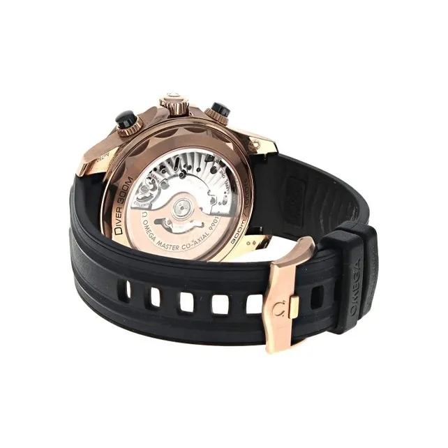 OMEGA Seahorse Series 300m Diving Watch Automatic Mechanical Movement Men's Watches Watch 44mm Black Dial-1