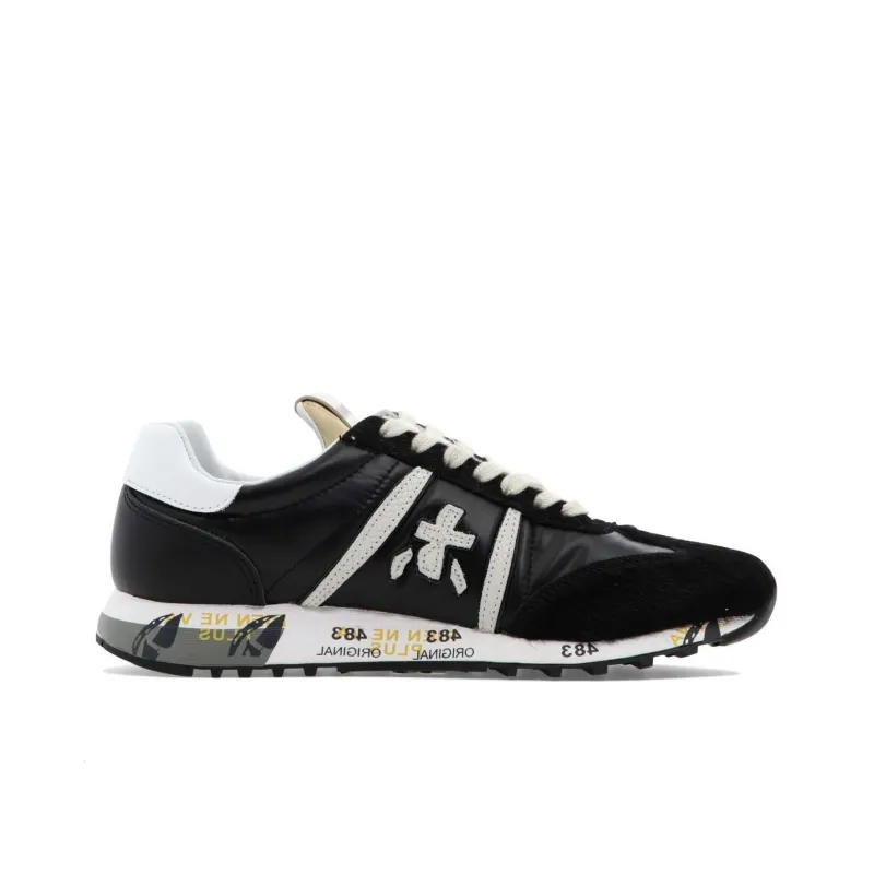 PREMIATA Lucy Low-Top Casual Shoes Women's Black-1