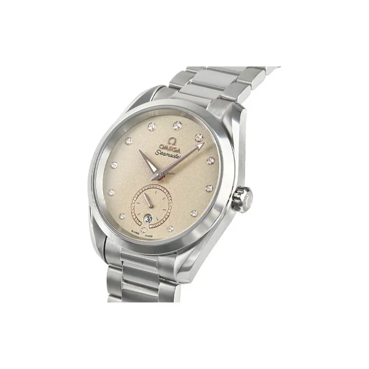 OMEGA AQUA TERRA 150 Meters Automatic Mechanical Movement Women's Watch 38mm White Dial-1