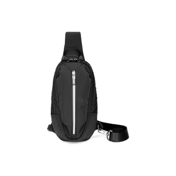 HACIN Oxford Sling Bag Regular Unisex Black/Gray/Camouflage Black