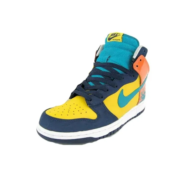 Nike Dunk High Varsity Maize Radiant Emerald-2