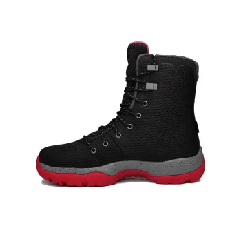 JORDAN Future Boot Black Grey Red