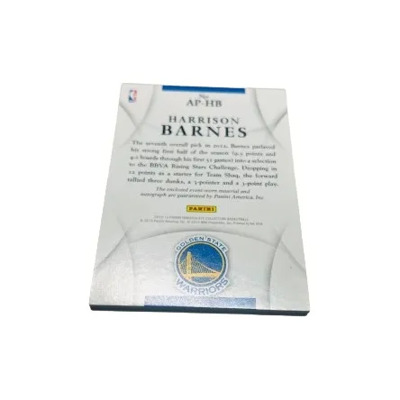 PANINI Harrison Barnes Player Card Product Access Sports Cards Single Disc-1