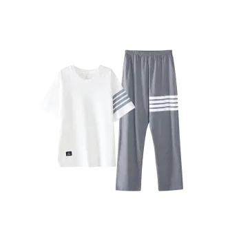 Song Qianya Pajama Set Women's White