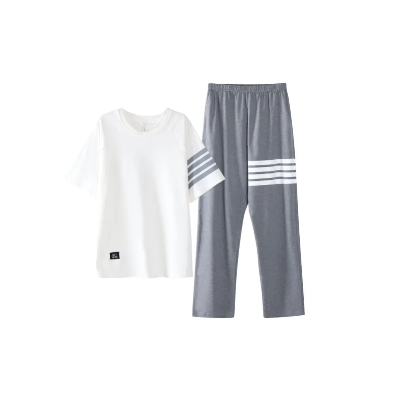 Song Qianya Pajama Set Women's White-0