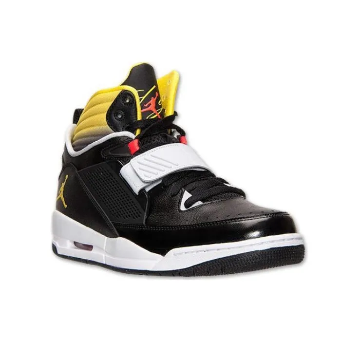 Jordan Flight 97 Black Vibrant Yellow Pure Platinum-2