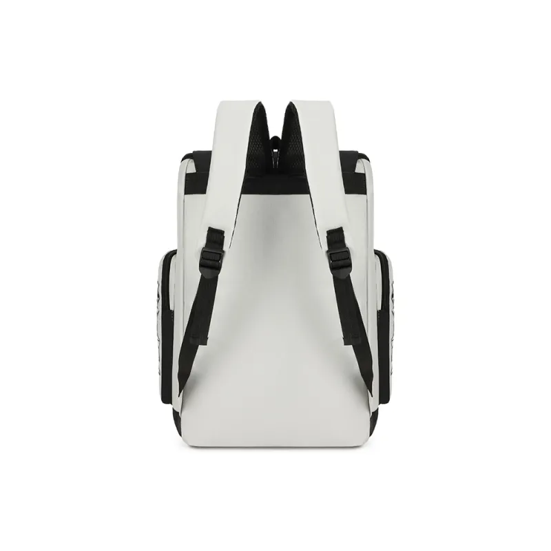 MingLu Oxford Travel Laptop Bag Backpack Regular Unisex Black/Gray-11