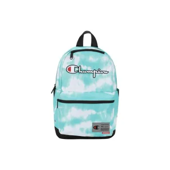 Champion Polyester Backpack Unisex Blue White