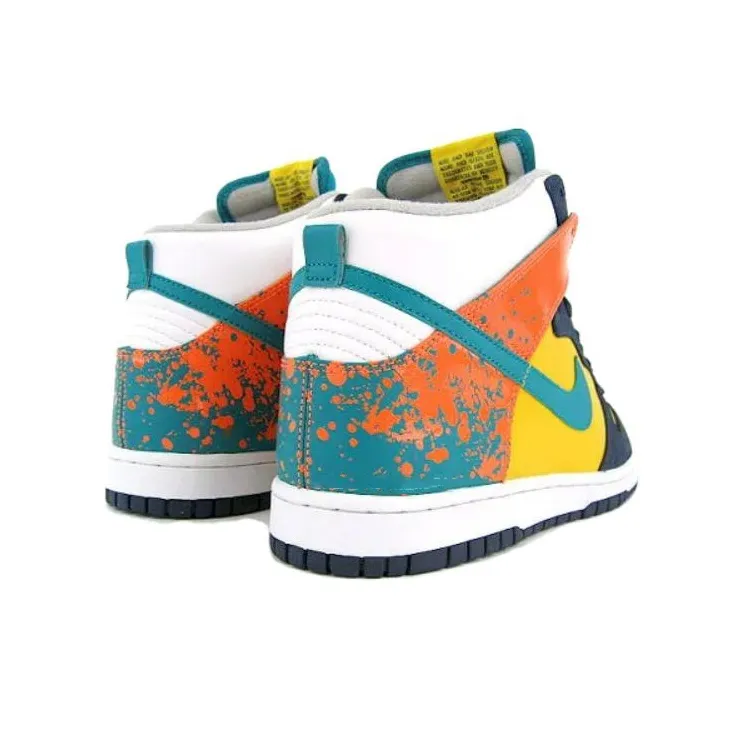 Nike Dunk High Varsity Maize Radiant Emerald-3