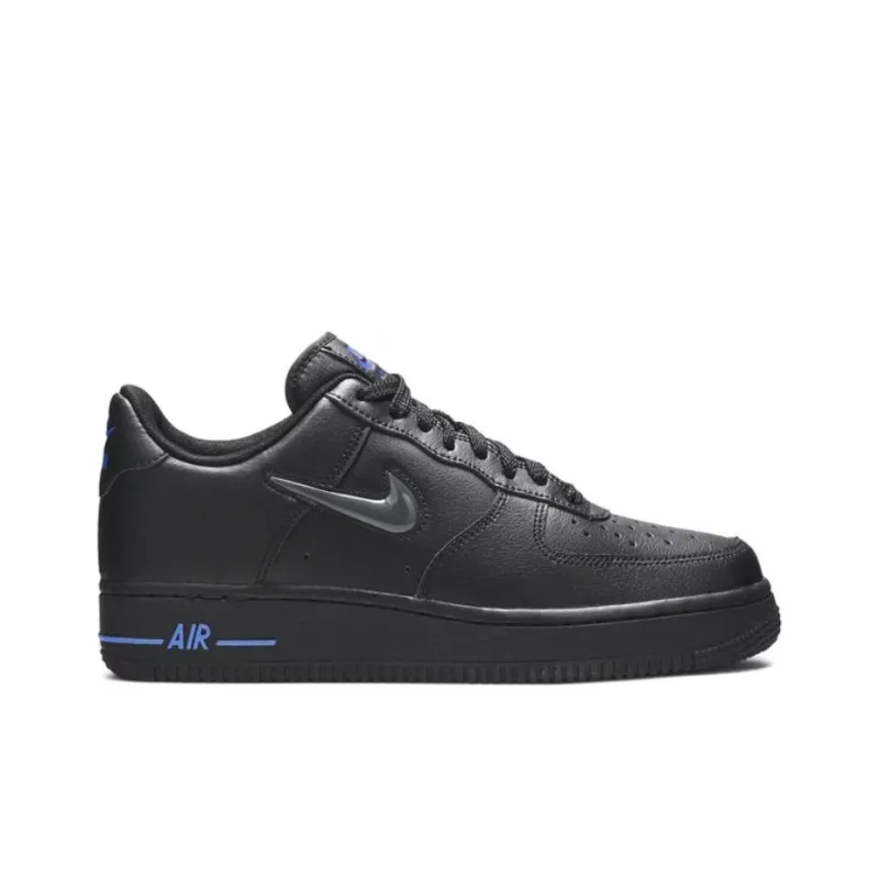 Nike Air Force 1 Low Jewel Black Grey Royal-1