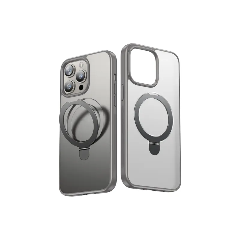 Andmo ABS + PC Material Magnetic Stand Case Compatible With Apple 15/14promax Phone Cases-10