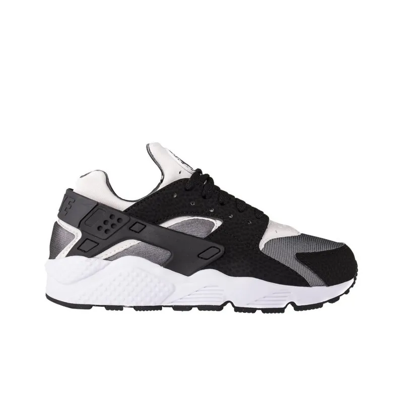 Nike Air Huarache Run Black White Dark Grey-1
