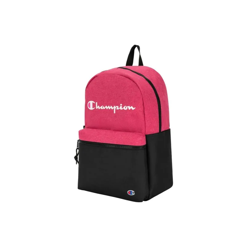 Champion Polyester Backpack Unisex Red Black-1