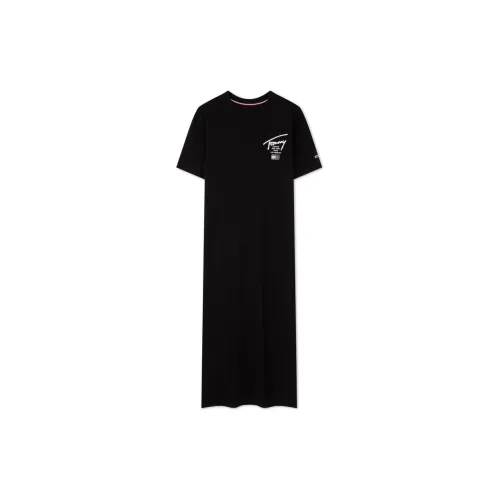 Tommy Hilfiger Short-Sleeved Dresses Women's Black