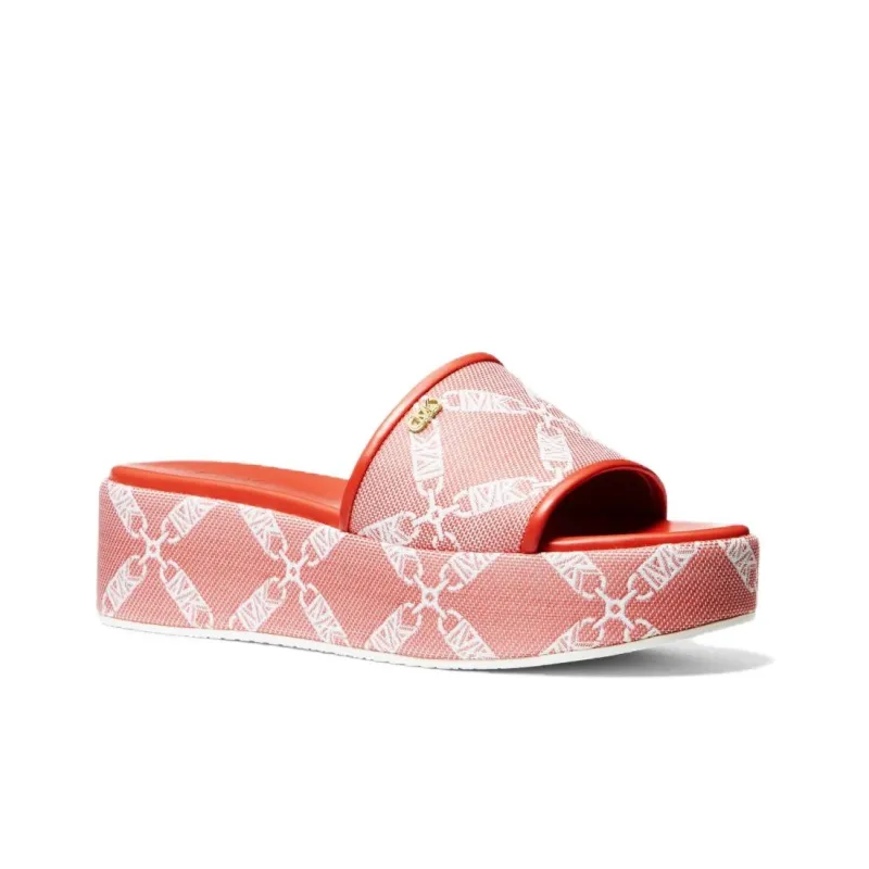 Michael Kors Ember Canvas Platform Sandals-2
