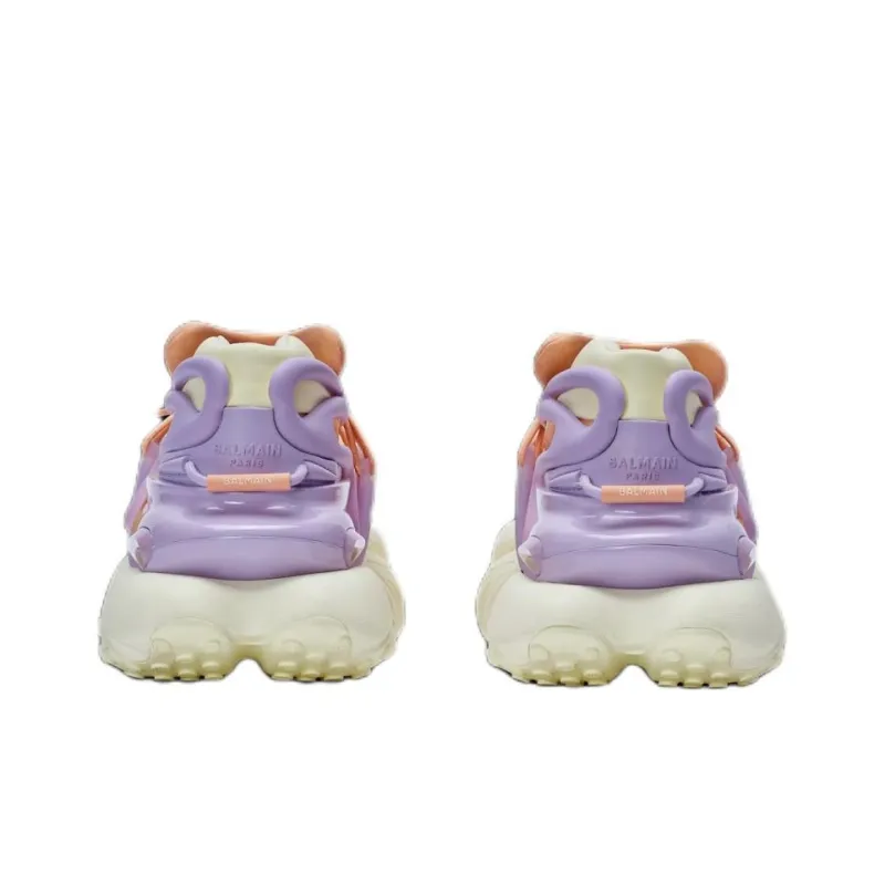 BALMAIN Unicorn Panelled Chunky sole Trainers Women's-3