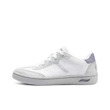 Skechers Modern Comfort Anti Slip Wear Resistant Low Top Skateboard Shoes Women's White Gray Purple