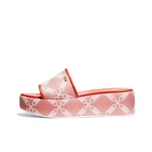 Michael Kors Ember Canvas Platform Sandals